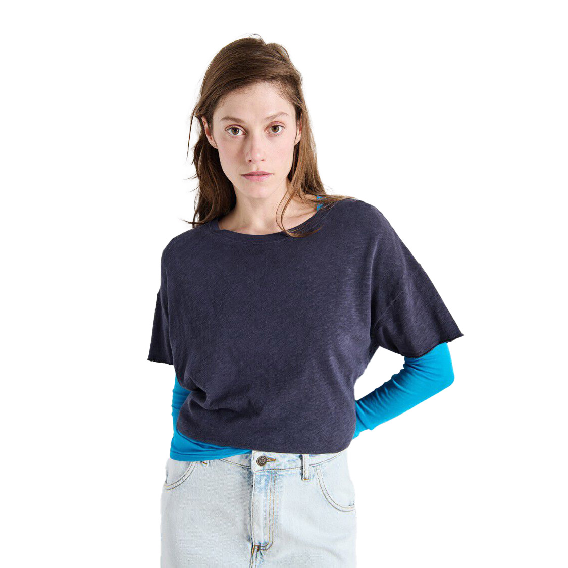 American Vintage Sonoma Loose Round Neck T-Shirt